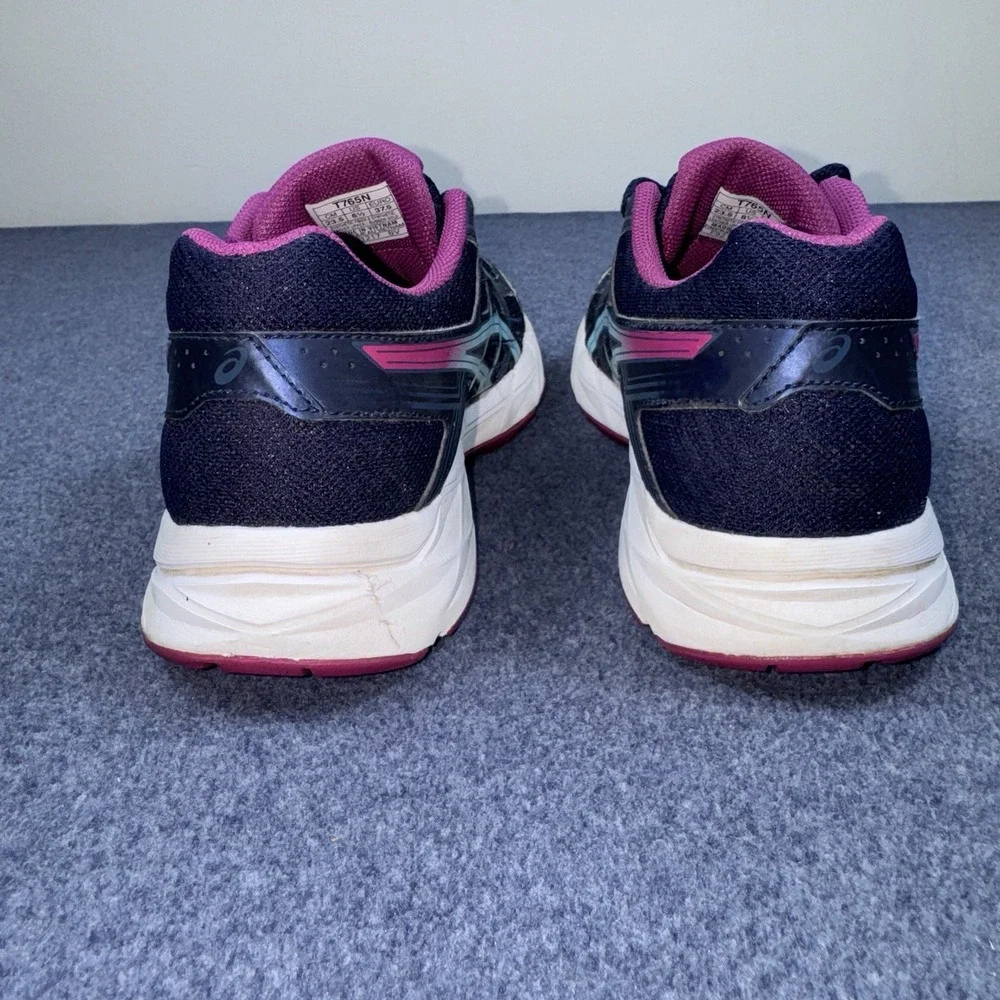 ASICS Gel-Contend 4 Ortholite Running Athletic Shoes Blue T765N Women's Size 6.5